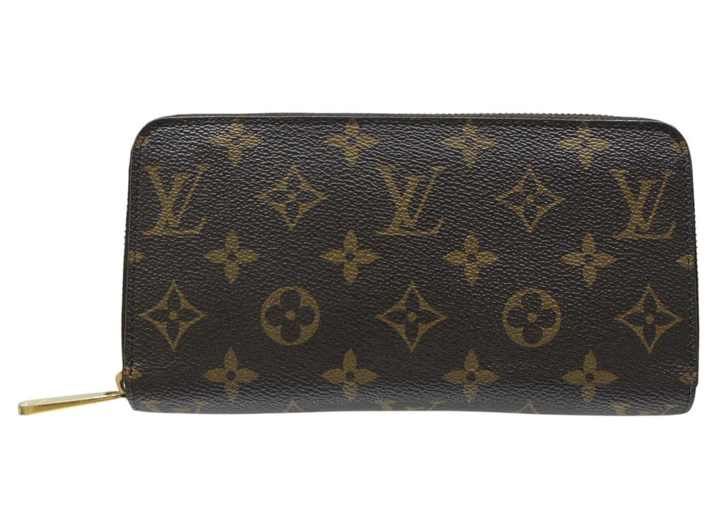 Louis Vuitton Zippy Wallet Monogram Canvas Long LV Inter Brown